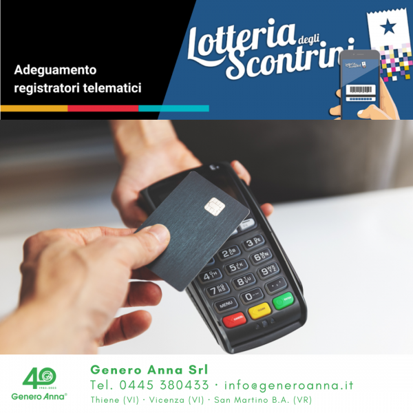 ADEGUAMENTO LOTTERIA DEGLI SCONTRINI